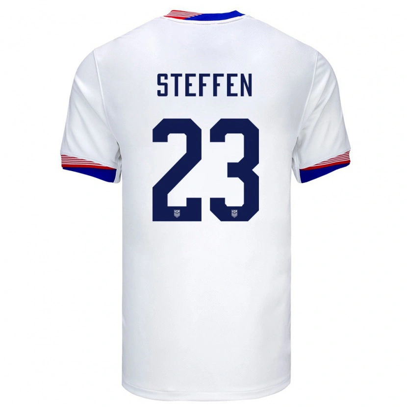 Danxen Kid United States Zack Steffen #23 White Home Jersey 24-26 T-Shirt