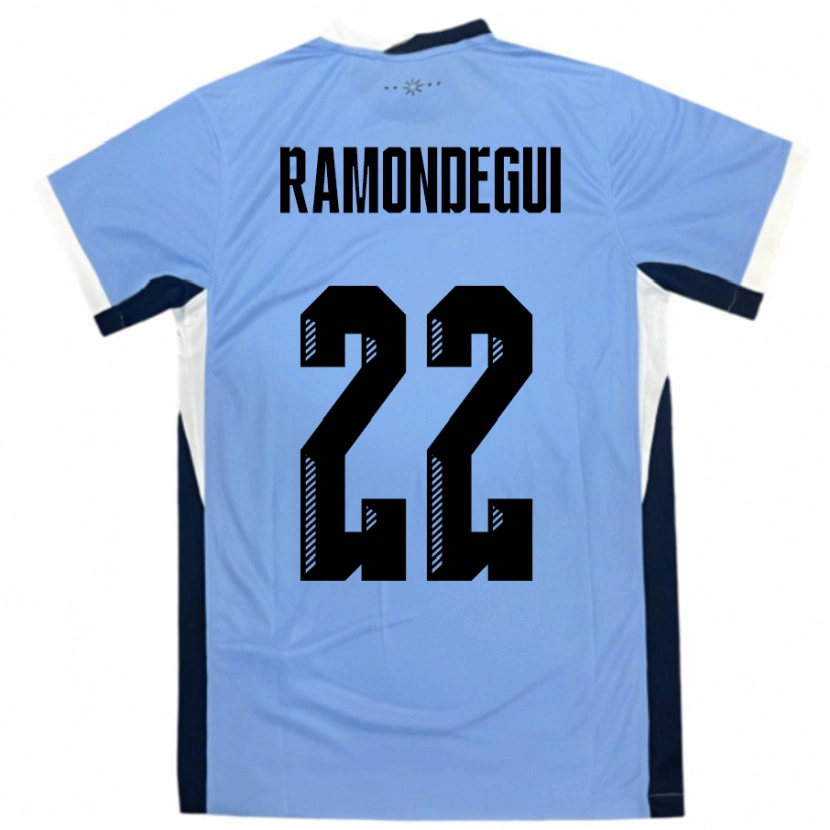 Danxen Kid Uruguay Sofia Ramondegui #22 White Black Home Jersey 24-26 T-Shirt