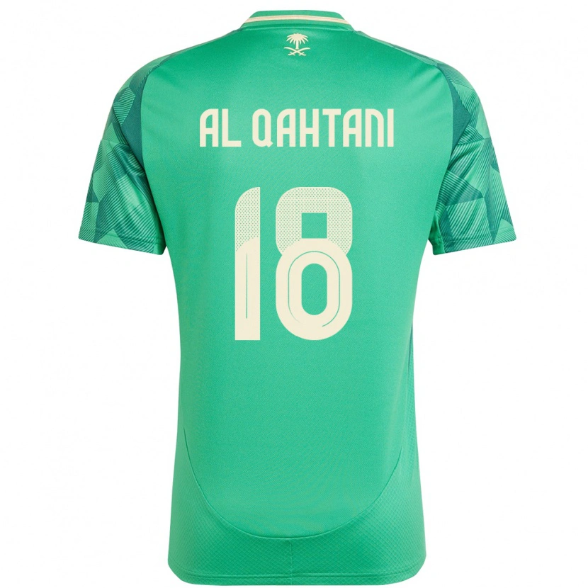 Danxen Kid Saudi Arabia Mohammed Al-Qahtani #18 Green Home Jersey 24-26 T-Shirt