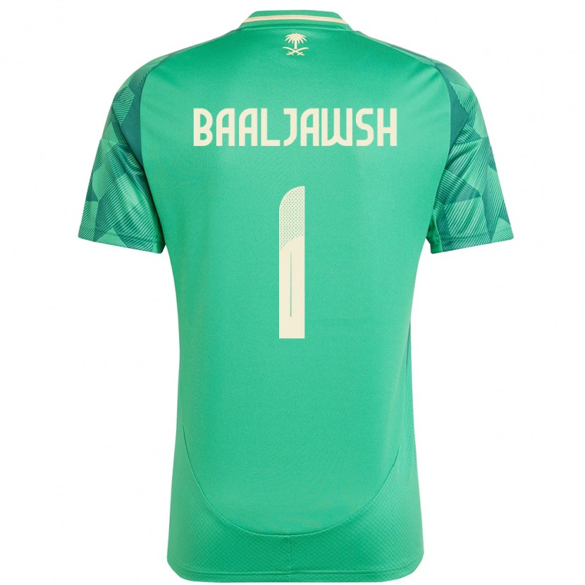 Danxen Kid Saudi Arabia Turki Baaljawsh #1 Green Home Jersey 24-26 T-Shirt