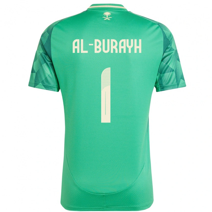 Danxen Kid Saudi Arabia Mahmoud Al-Burayh #1 Green Home Jersey 24-26 T-Shirt