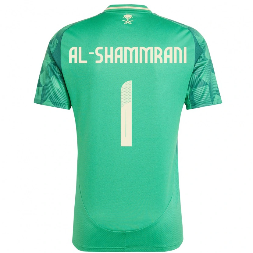 Danxen Kid Saudi Arabia Faisal Al-Shammrani #1 Green Home Jersey 24-26 T-Shirt