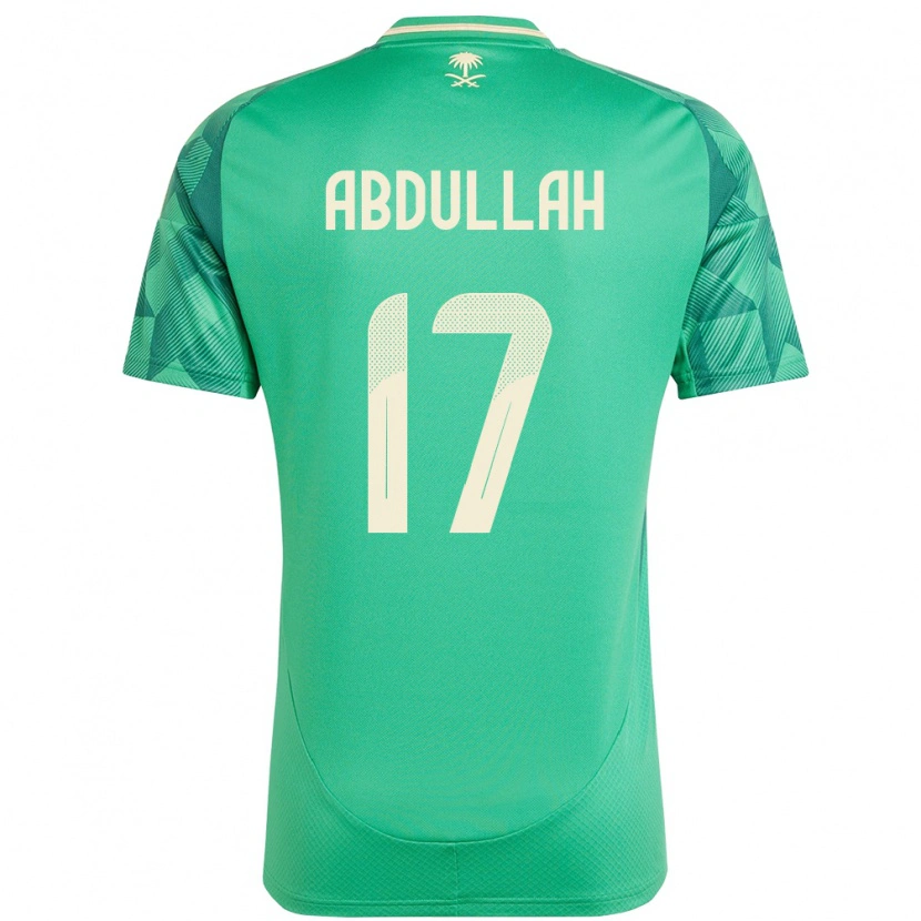 Danxen Kid Saudi Arabia Salem Abdullah #17 Green Home Jersey 24-26 T-Shirt