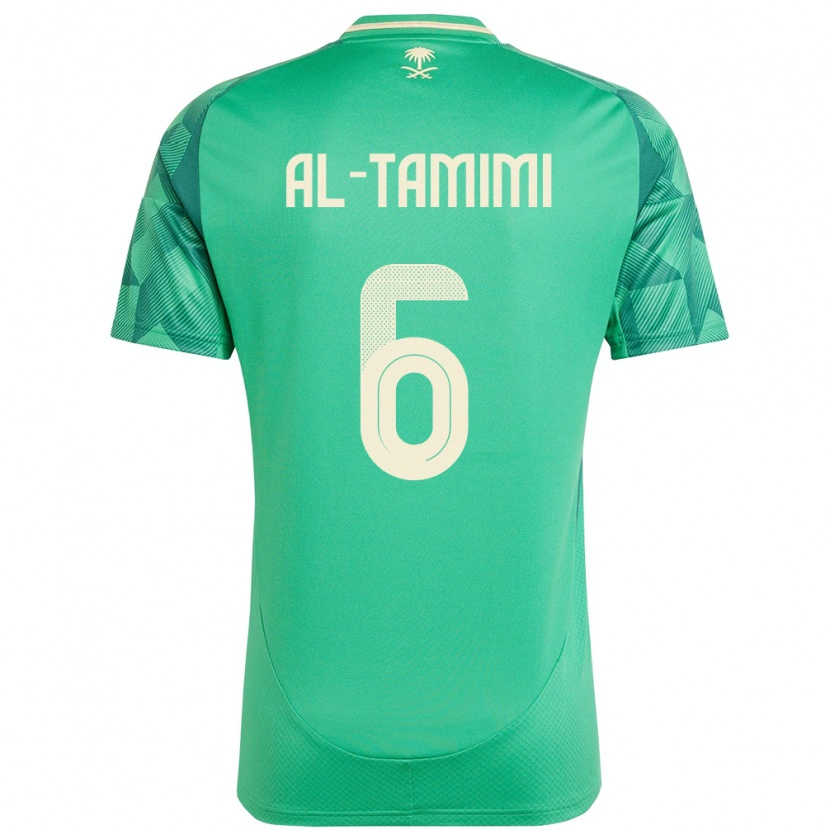 Danxen Kid Saudi Arabia Maryam Al Tamimi #6 Green Home Jersey 24-26 T-Shirt