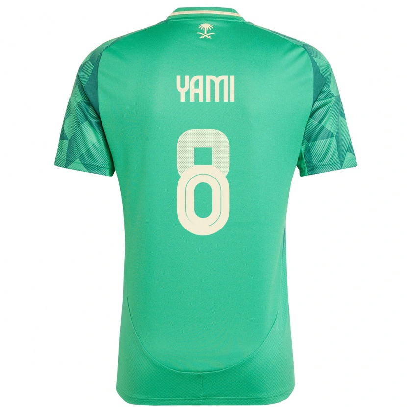 Danxen Kid Saudi Arabia Riyadh Yami #8 Green Home Jersey 24-26 T-Shirt