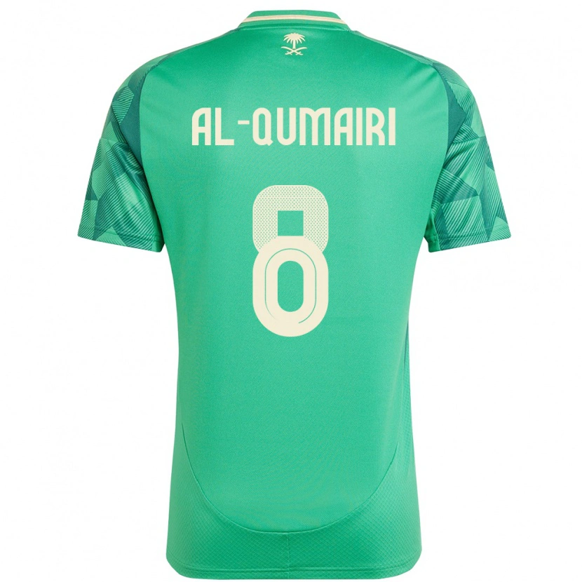 Danxen Kid Saudi Arabia Nawaf Al Qumairi #8 Green Home Jersey 24-26 T-Shirt