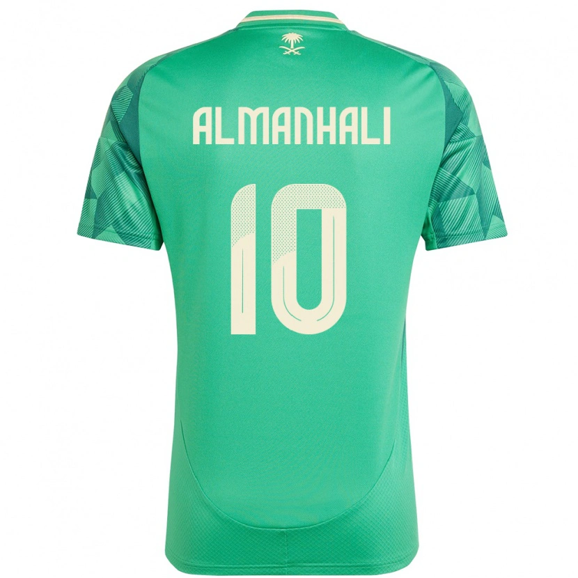 Danxen Kid Saudi Arabia Suwailem Almanhali #10 Green Home Jersey 24-26 T-Shirt