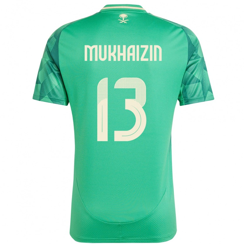 Danxen Kid Saudi Arabia Raghad Mukhaizin #13 Green Home Jersey 24-26 T-Shirt