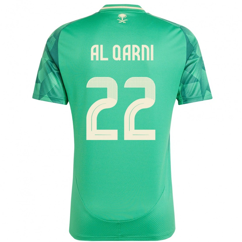 Danxen Kid Saudi Arabia Fawaz Al Qarni #22 Green Home Jersey 24-26 T-Shirt