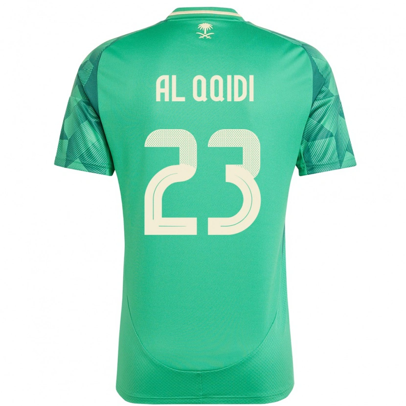 Danxen Kid Saudi Arabia Nawaf Al Qqidi #23 Green Home Jersey 24-26 T-Shirt