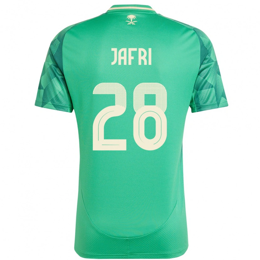 Danxen Kid Saudi Arabia Farah Jafri #28 Green Home Jersey 24-26 T-Shirt