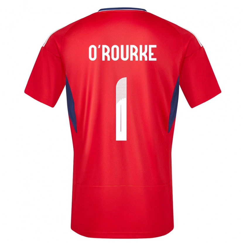 Danxen Kid Costa Rica Ian O'rourke #1 Red Home Jersey 24-26 T-Shirt