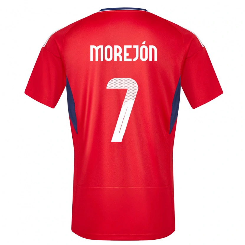 Danxen Kid Costa Rica Jorge Morejón #7 Red Home Jersey 24-26 T-Shirt