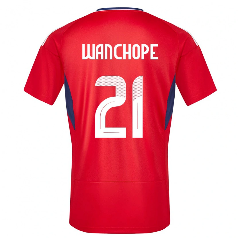 Danxen Kid Costa Rica Matías Wanchope #21 Red Home Jersey 24-26 T-Shirt