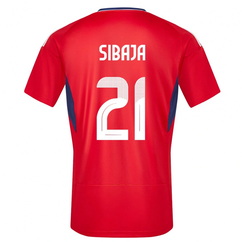 Danxen Kid Costa Rica Gabriel Sibaja #21 Red Home Jersey 24-26 T-Shirt