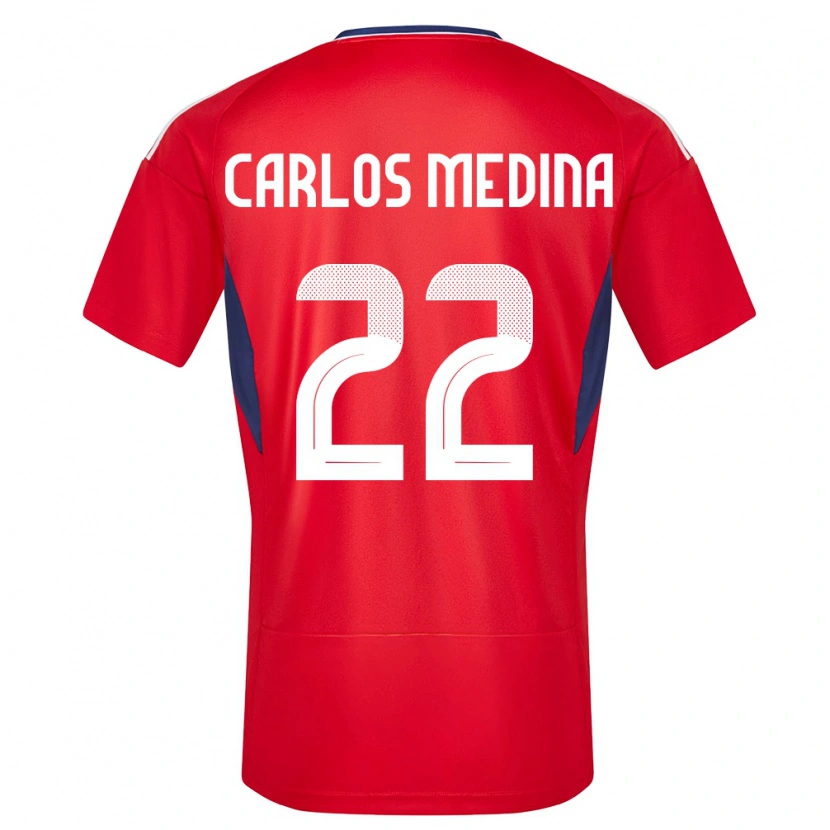 Danxen Kid Costa Rica Luis Carlos Medina #22 Red Home Jersey 24-26 T-Shirt