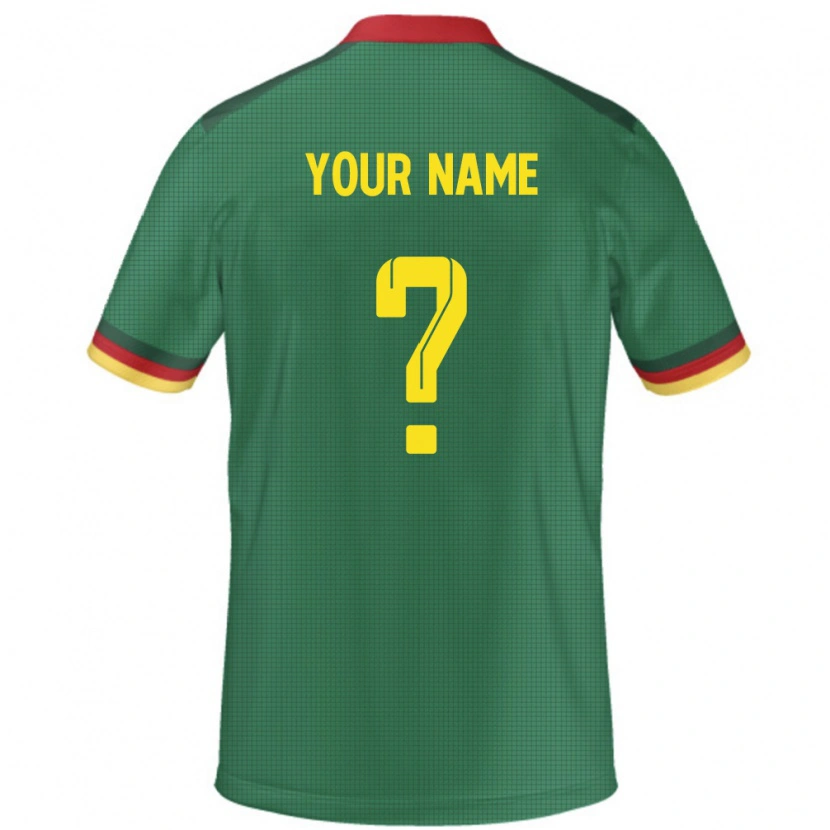 Danxen Kid Cameroon Your Name #0 Green Home Jersey 24-26 T-Shirt