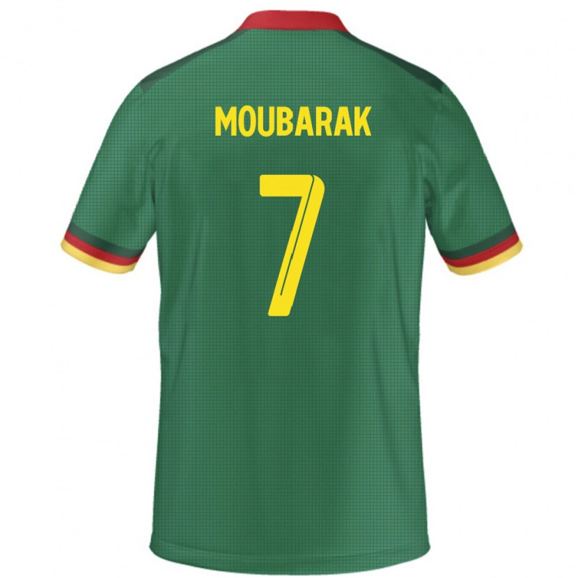 Danxen Kid Cameroon Alioum Moubarak #7 Green Home Jersey 24-26 T-Shirt