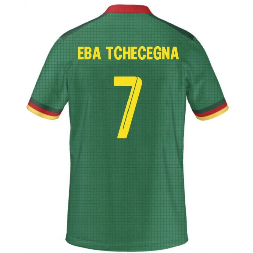 Danxen Kid Cameroon Arnold Eba Tchecegna #7 Green Home Jersey 24-26 T-Shirt