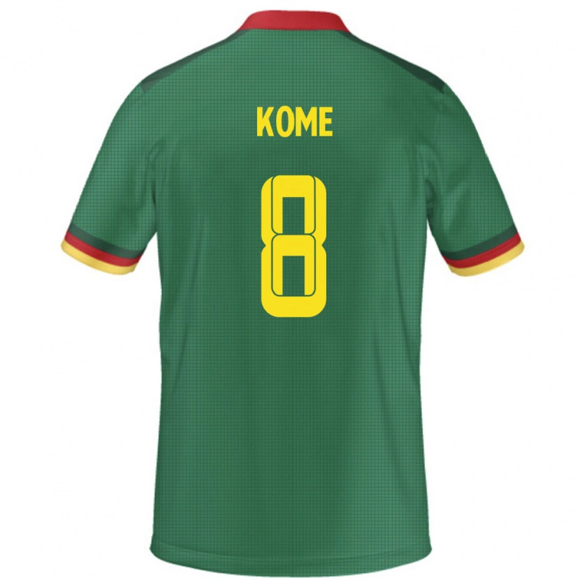 Danxen Kid Cameroon Fadimatou Kome #8 Green Home Jersey 24-26 T-Shirt