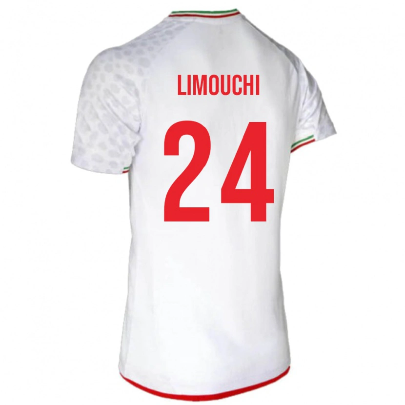 Danxen Kid Iran Mehdi Limouchi #24 White Home Jersey 24-26 T-Shirt