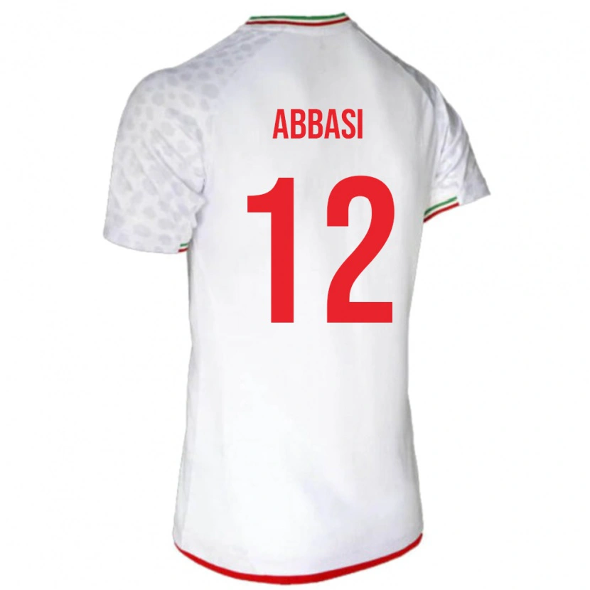 Danxen Kid Iran Armin Abbasi #12 White Home Jersey 24-26 T-Shirt