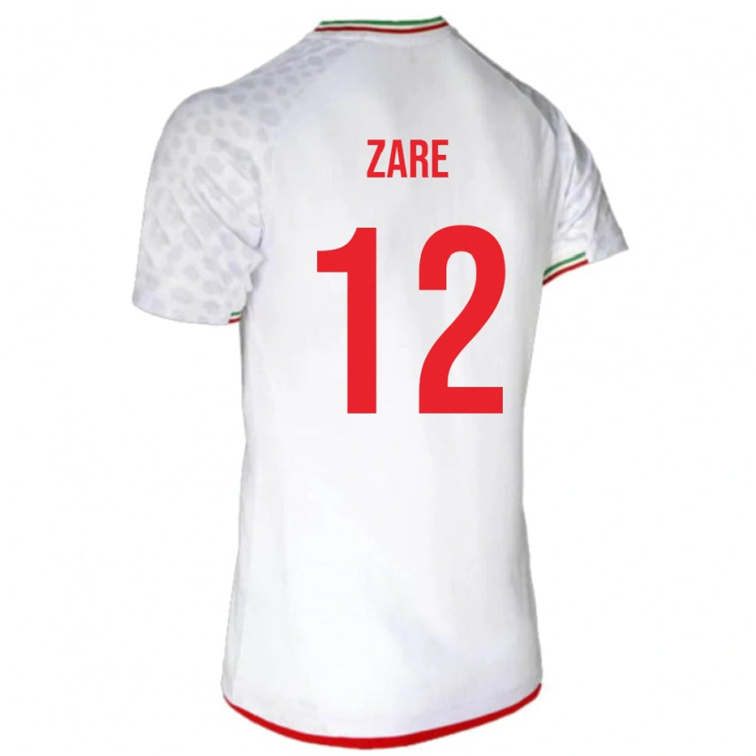 Danxen Kid Iran Yasin Zare #12 White Home Jersey 24-26 T-Shirt