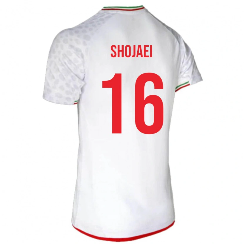 Danxen Kid Iran Amirhossein Shojaei #16 White Home Jersey 24-26 T-Shirt