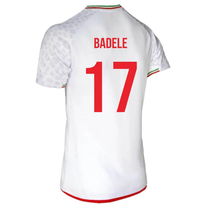 Danxen Kid Iran Mehrab Badele #17 White Home Jersey 24-26 T-Shirt