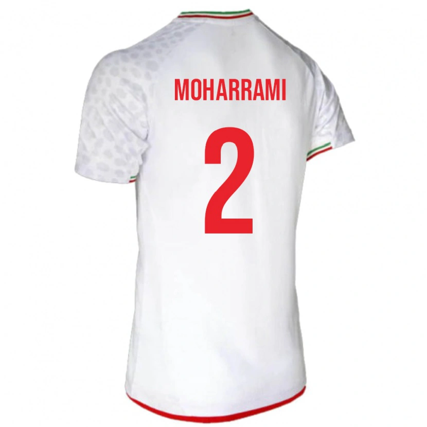 Danxen Kid Iran Sadegh Moharrami #2 White Home Jersey 24-26 T-Shirt