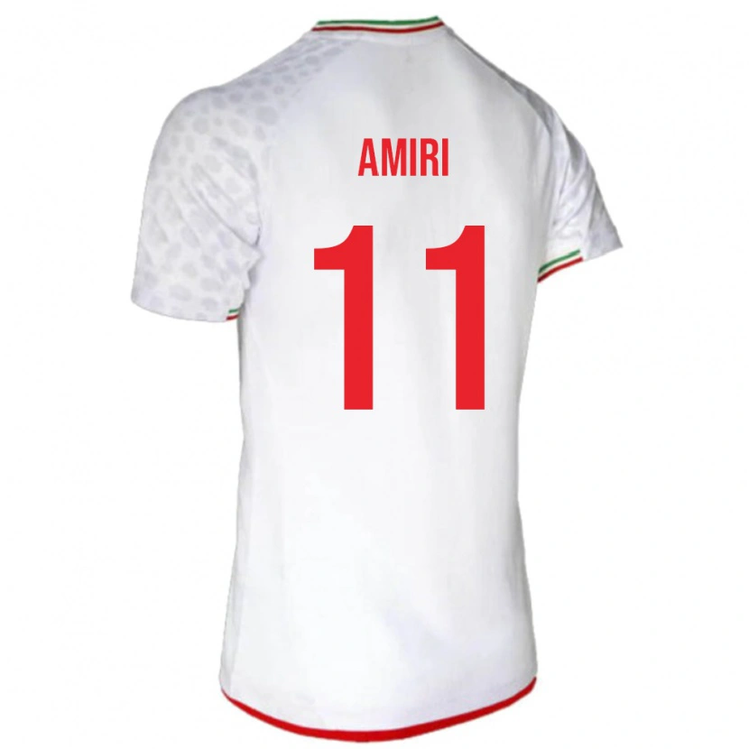 Danxen Kid Iran Vahid Amiri #11 White Home Jersey 24-26 T-Shirt