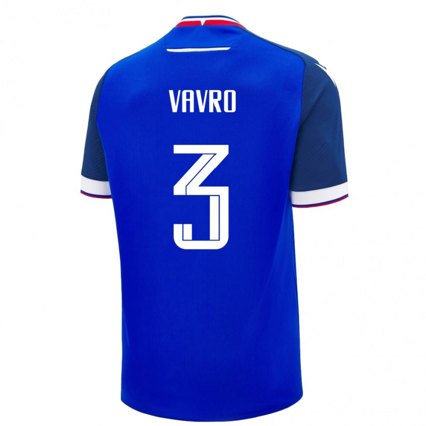 Danxen Kid Slovakia Denis Vavro #3 Blue Home Jersey 24-26 T-Shirt