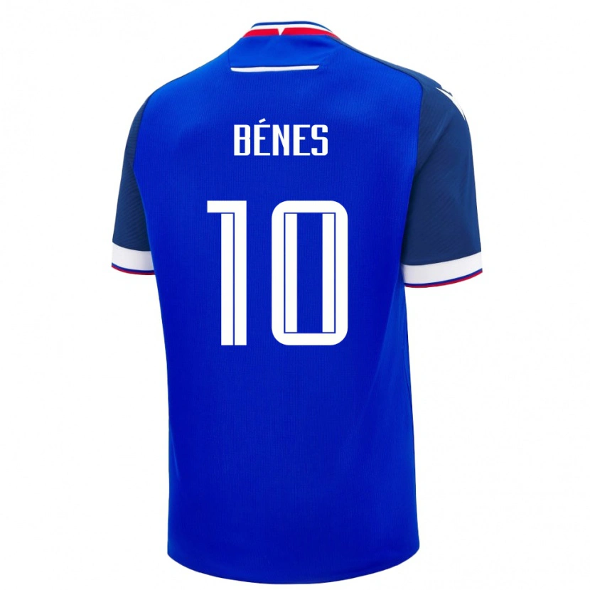 Danxen Kid Slovakia László Bénes #10 Blue Home Jersey 24-26 T-Shirt