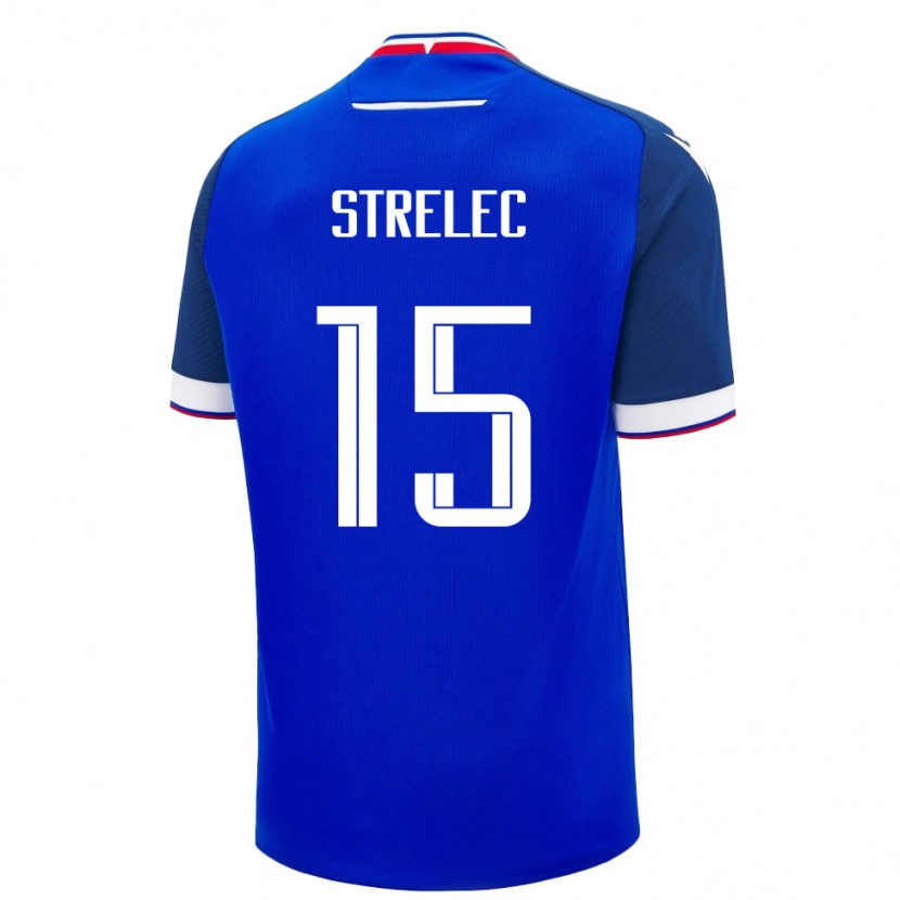 Danxen Kid Slovakia David Strelec #15 Blue Home Jersey 24-26 T-Shirt