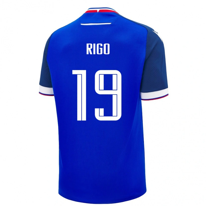 Danxen Kid Slovakia Tomas Rigo #19 Blue Home Jersey 24-26 T-Shirt