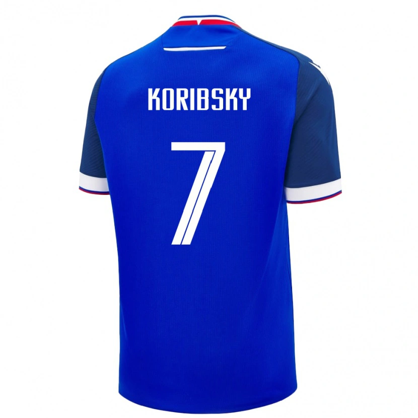 Danxen Kid Slovakia Simon Koribsky #7 Blue Home Jersey 24-26 T-Shirt