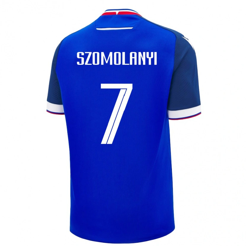 Danxen Kid Slovakia Lucas Szomolanyi #7 Blue Home Jersey 24-26 T-Shirt