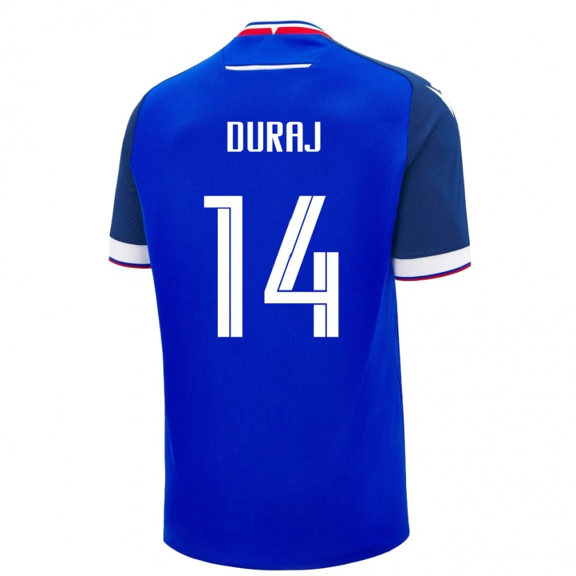 Danxen Kid Slovakia Michal Duraj #14 Blue Home Jersey 24-26 T-Shirt