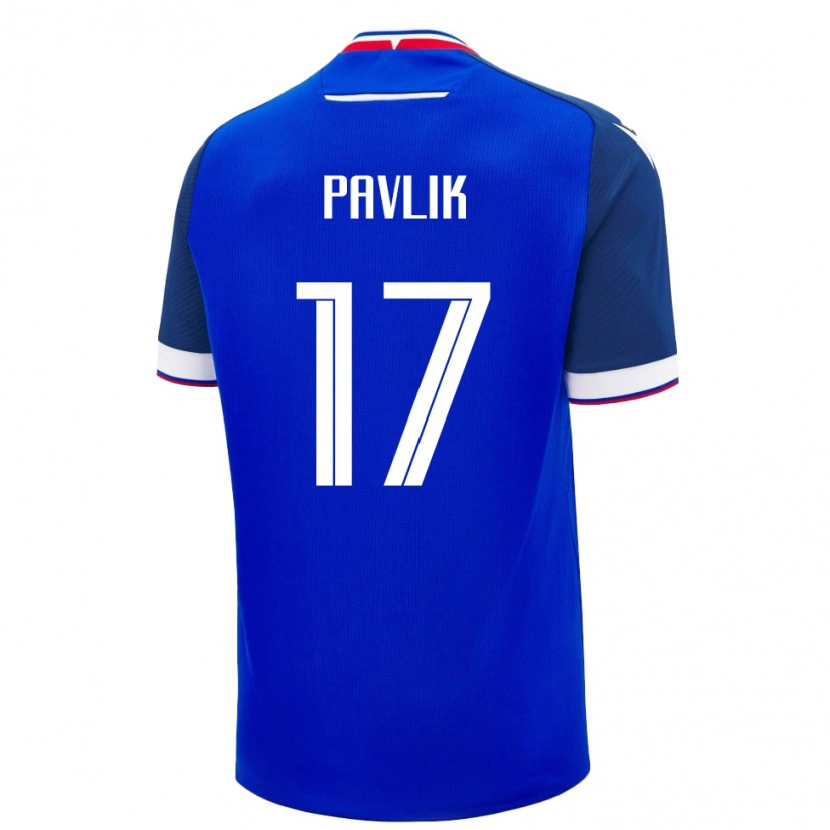 Danxen Kid Slovakia Samuel Pavlik #17 Blue Home Jersey 24-26 T-Shirt