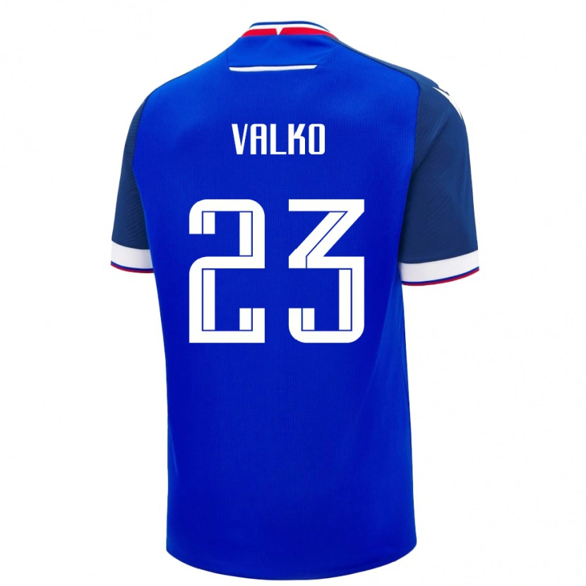 Danxen Kid Slovakia Bruno Valko #23 Blue Home Jersey 24-26 T-Shirt