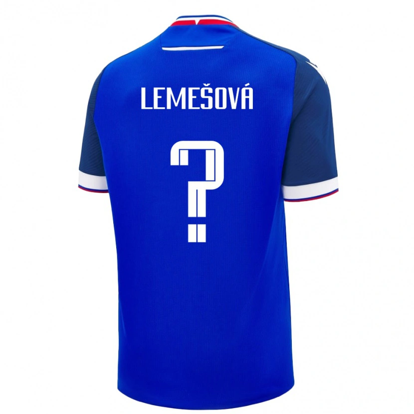 Danxen Kid Slovakia Diana Lemešová #0 Blue Home Jersey 24-26 T-Shirt