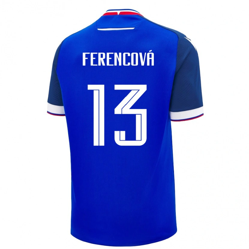 Danxen Kid Slovakia Michaela Ferencová #13 Blue Home Jersey 24-26 T-Shirt