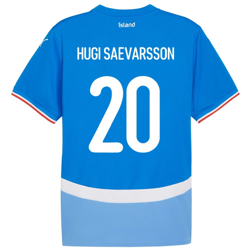 Danxen Kid Iceland Róbert Hugi Saevarsson #20 Blue Home Jersey 24-26 T-Shirt