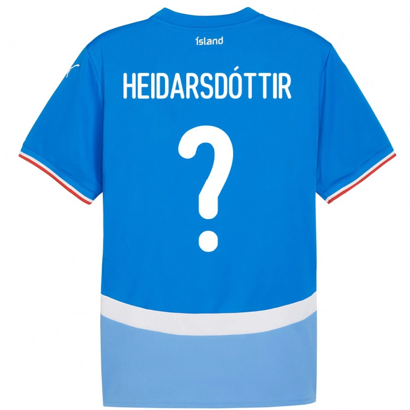 Danxen Kid Iceland Sædís Rún Heiðarsdóttir #0 Blue Home Jersey 24-26 T-Shirt