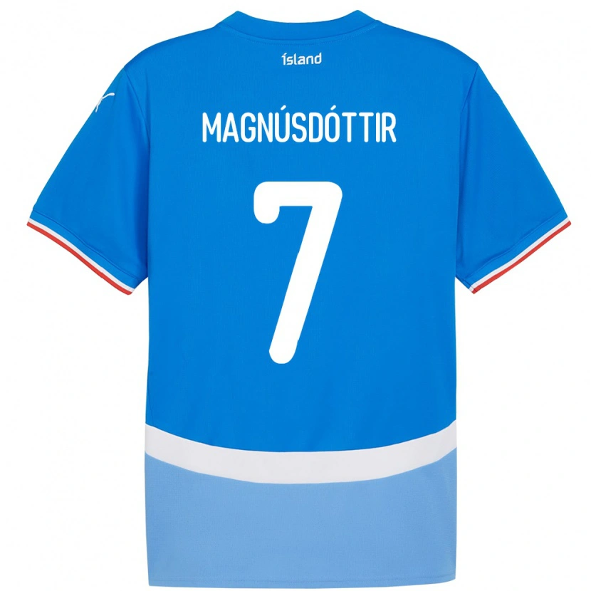 Danxen Kid Iceland Selma Sól Magnúsdóttir #7 Blue Home Jersey 24-26 T-Shirt