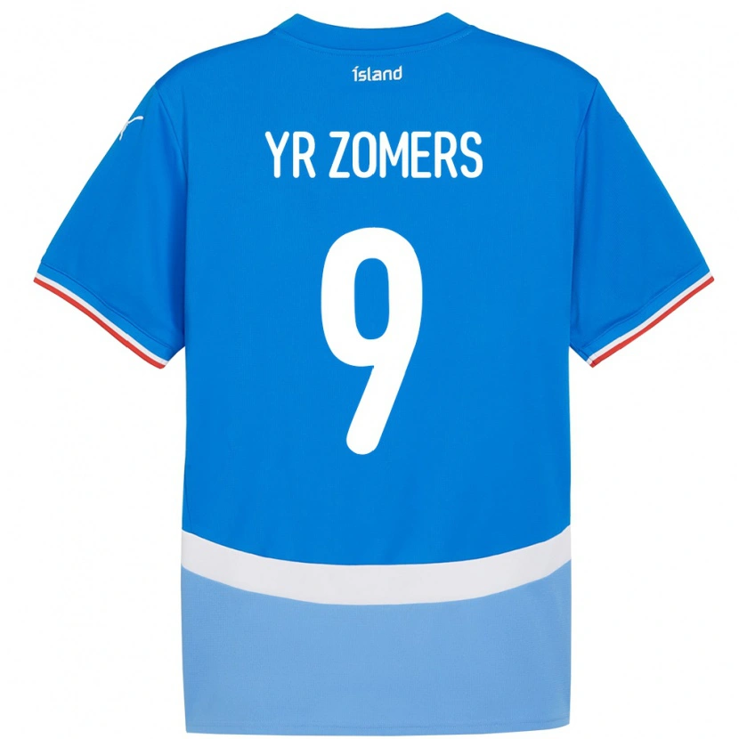 Danxen Kid Iceland Diljá Ýr Zomers #9 Blue Home Jersey 24-26 T-Shirt