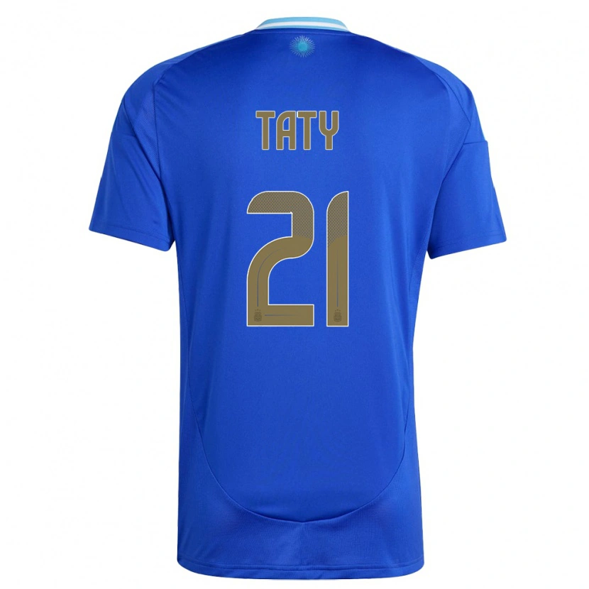 Danxen Kid Argentina Taty Castellanos #21 Blue Away Jersey 24-26 T-Shirt