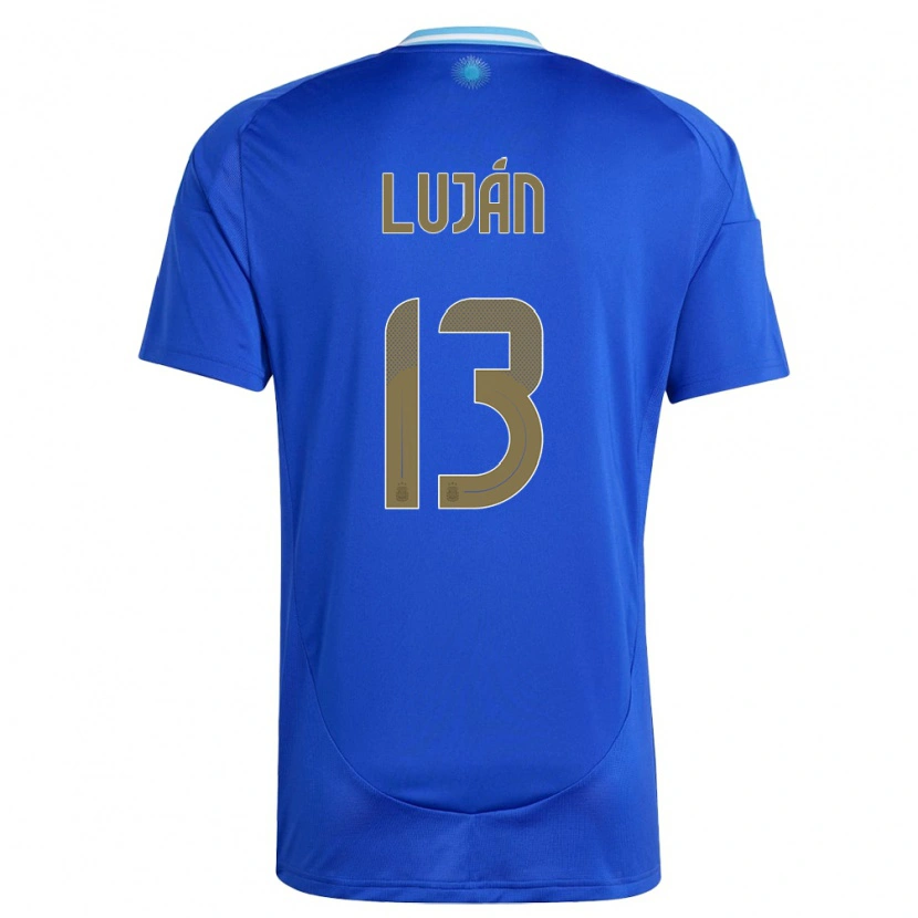 Danxen Kid Argentina Gonzalo Luján #13 Blue Away Jersey 24-26 T-Shirt