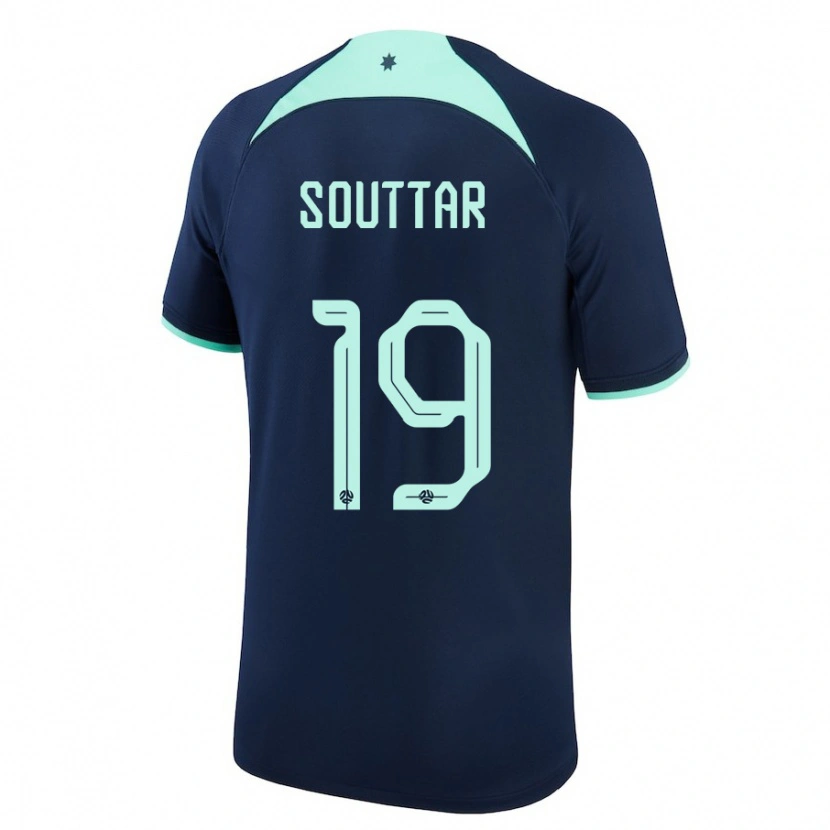 Danxen Kid Australia Harry Souttar #19 Dark Blue Away Jersey 24-26 T-Shirt