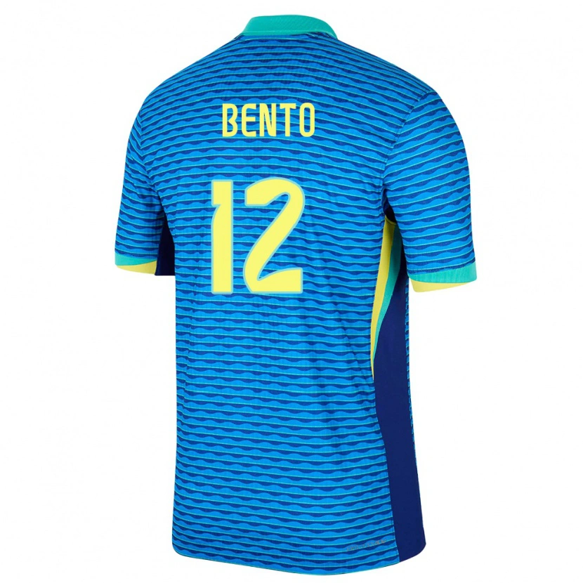 Danxen Kid Brazil Bento #12 Blue Away Jersey 24-26 T-Shirt